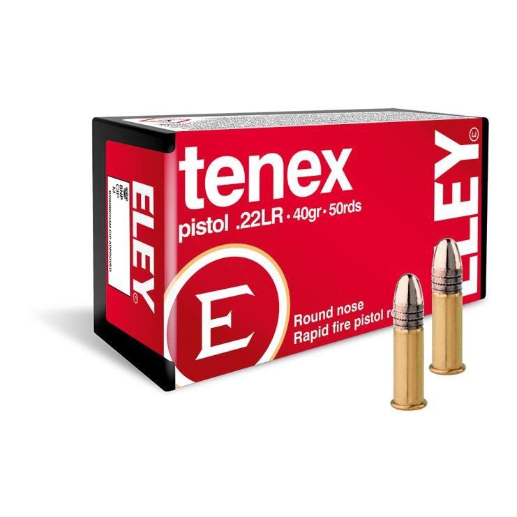 Tenex Pistol Round Nose Selected 50 st/ask