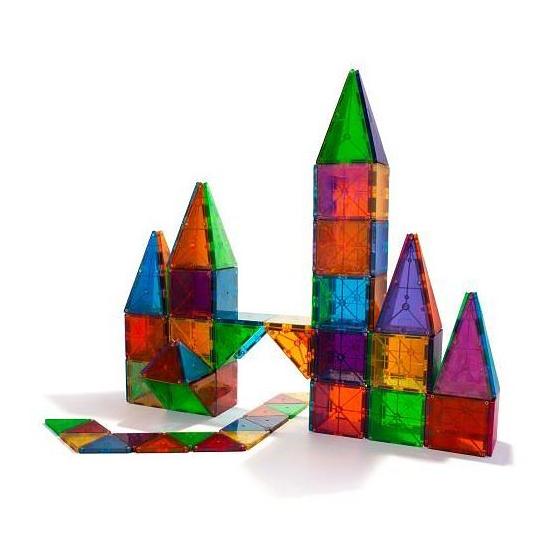 Produktfoto för Magna-Tiles Clear Colours 100 pcs