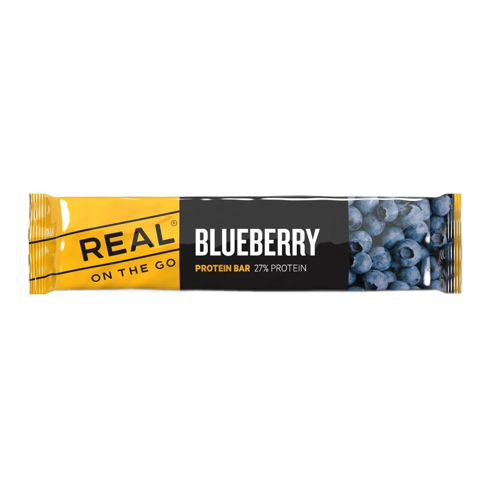 Real Turmat Protein bar Blueberry & Blackberry