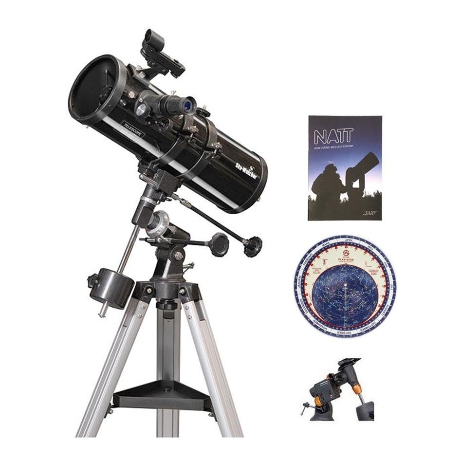 Skyhawk-1141 Teleskoppaket För Nybörjare, Med Motor