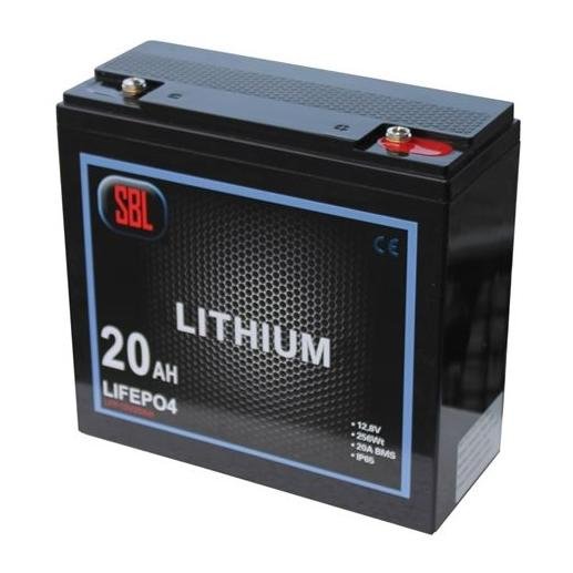 SBL Lithium Batteri 12V 20 Ah