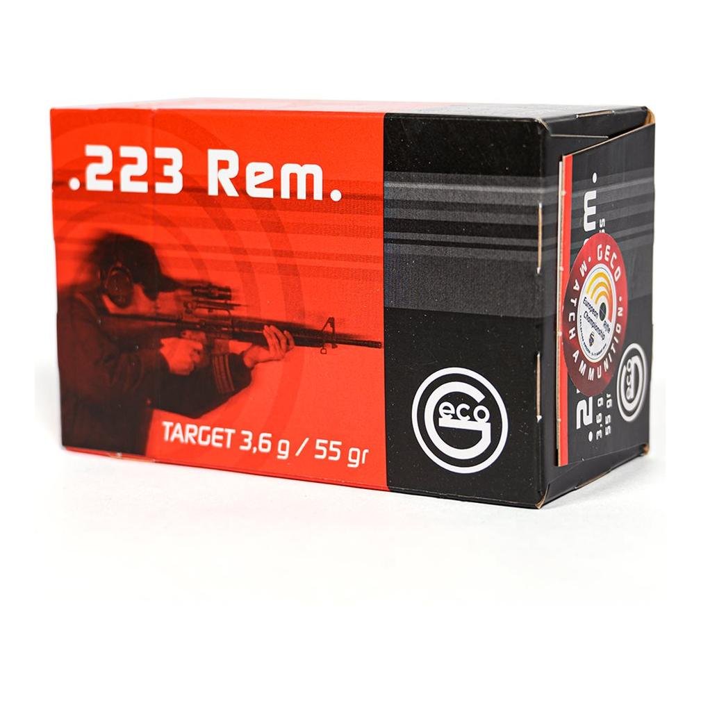 Geco 223 Rem Target 3,6 g/55 gr 50 st/ask