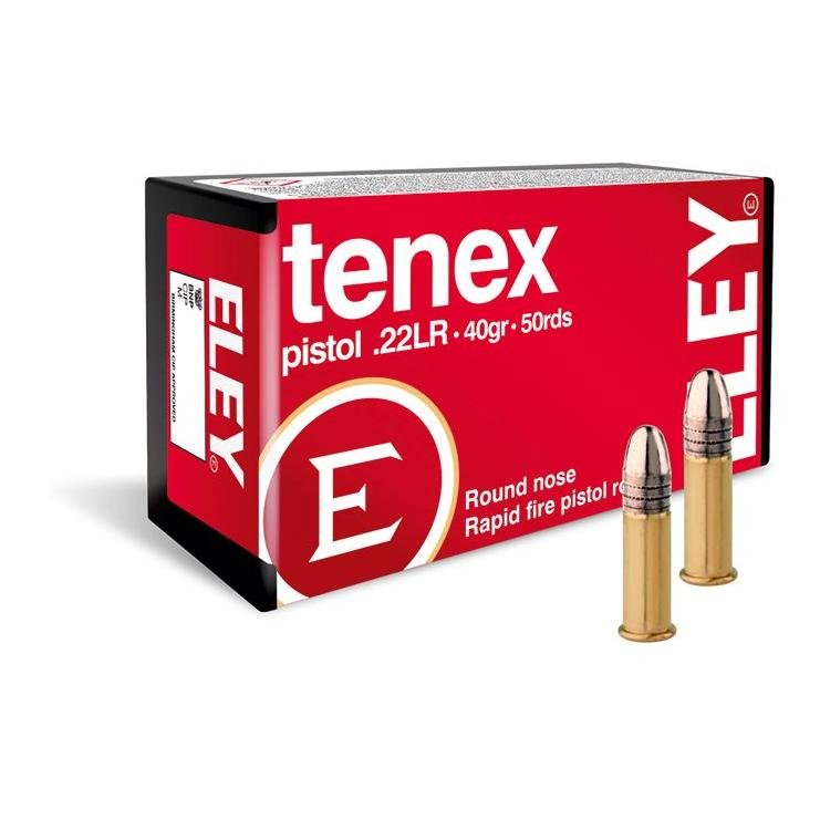 Tenex Pistol Round Nose Non-Selected 50 st/ask