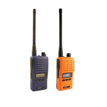 Jaktradio 31 MHz+155 MHz. Albe-X7+X5 Orange+Blå
