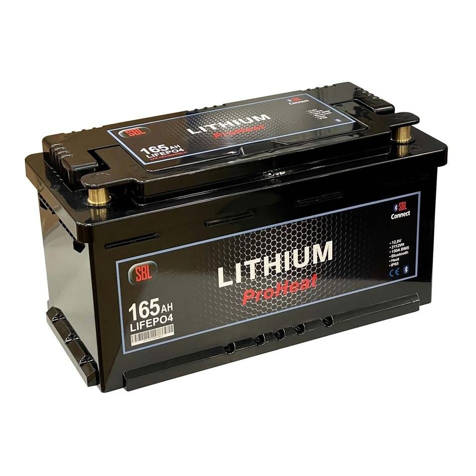 SBL Lithium Batteri 12V Bluetooth Heat