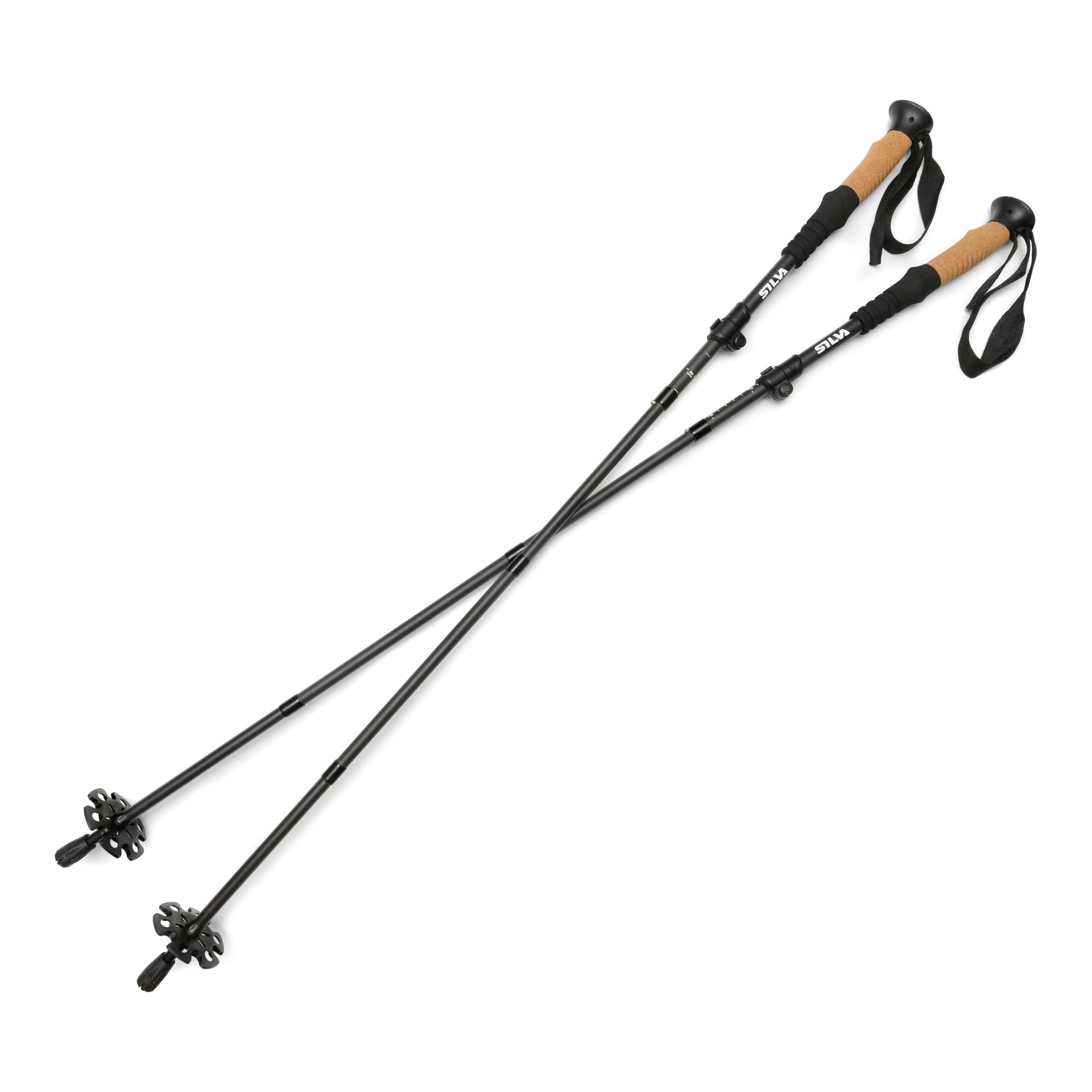 Trekking poles aluminum Z-fold