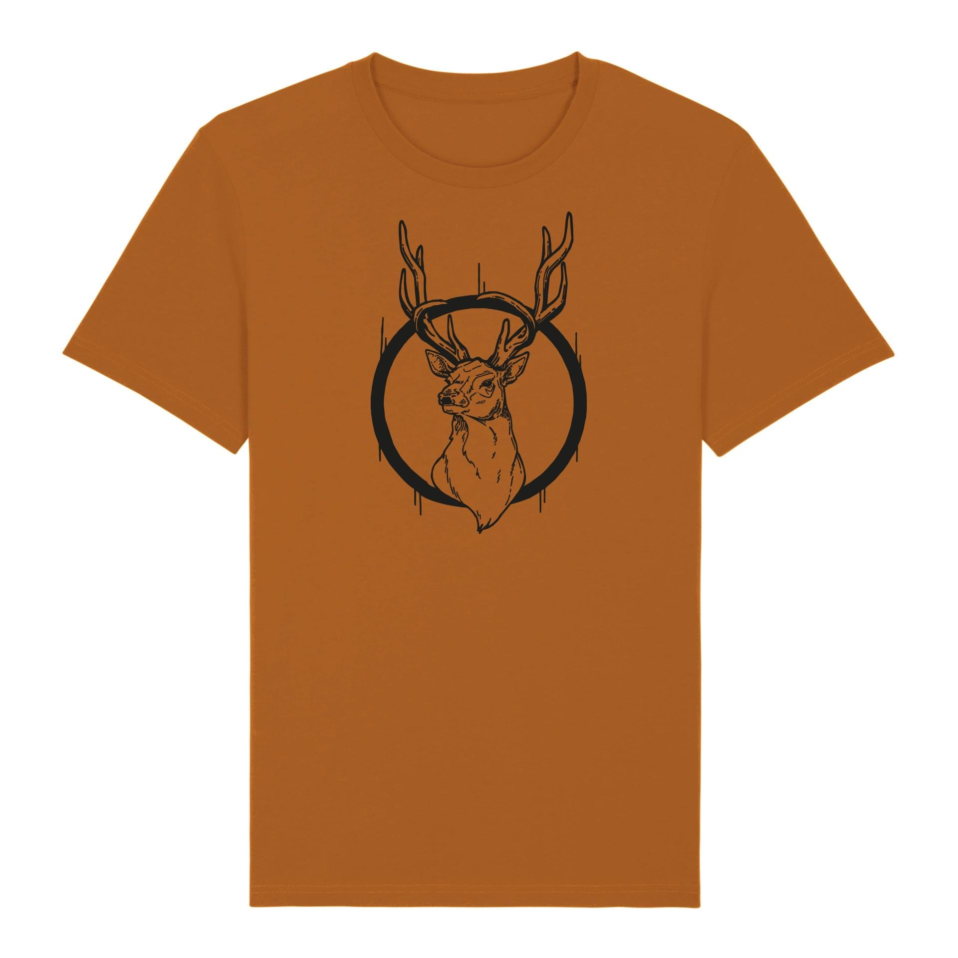 Ekologisk T-shirt med Hjortmotiv