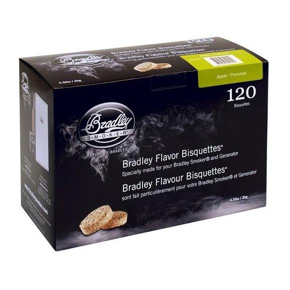 Bradley Bisquettes Apple 120 pack