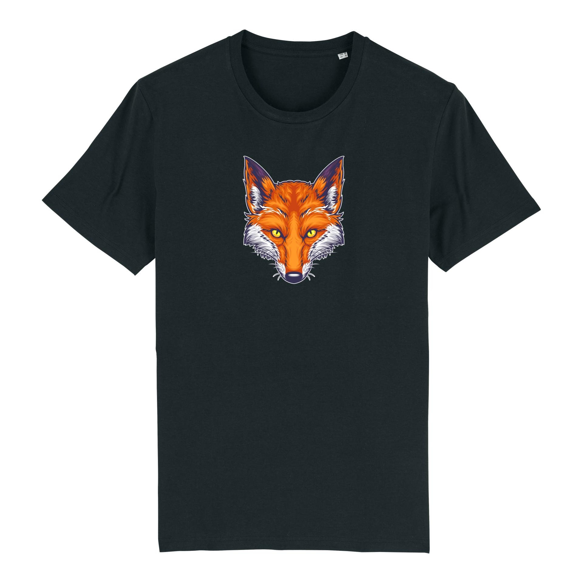 Ekologisk T-Shirt med Rävmotiv-V1