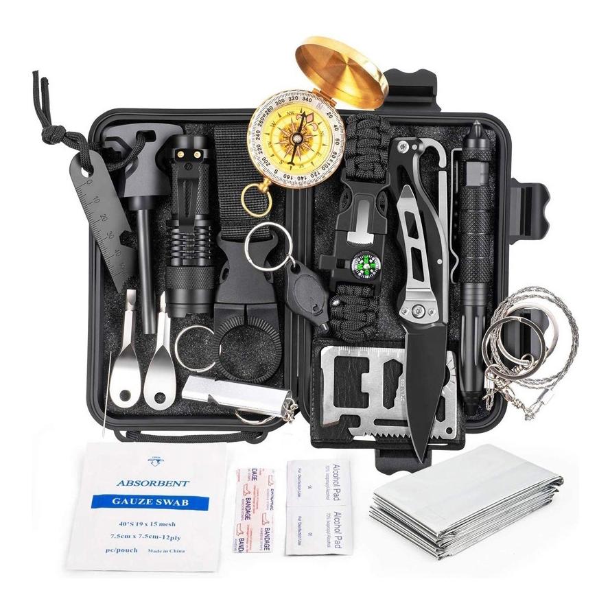 Produktfoto för 18-in-1 Survival & Emergency Kit