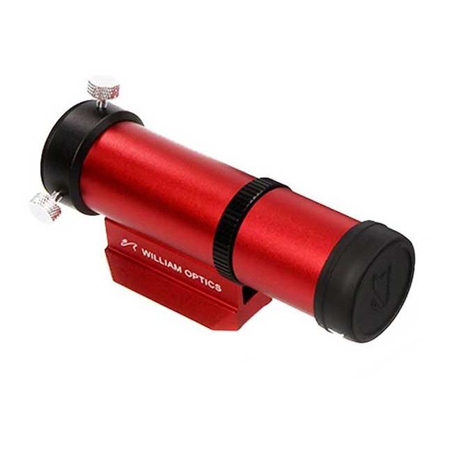 Läs mer om William UniGuide 32 mm Mini Guide Scope med universal glidbas, röd