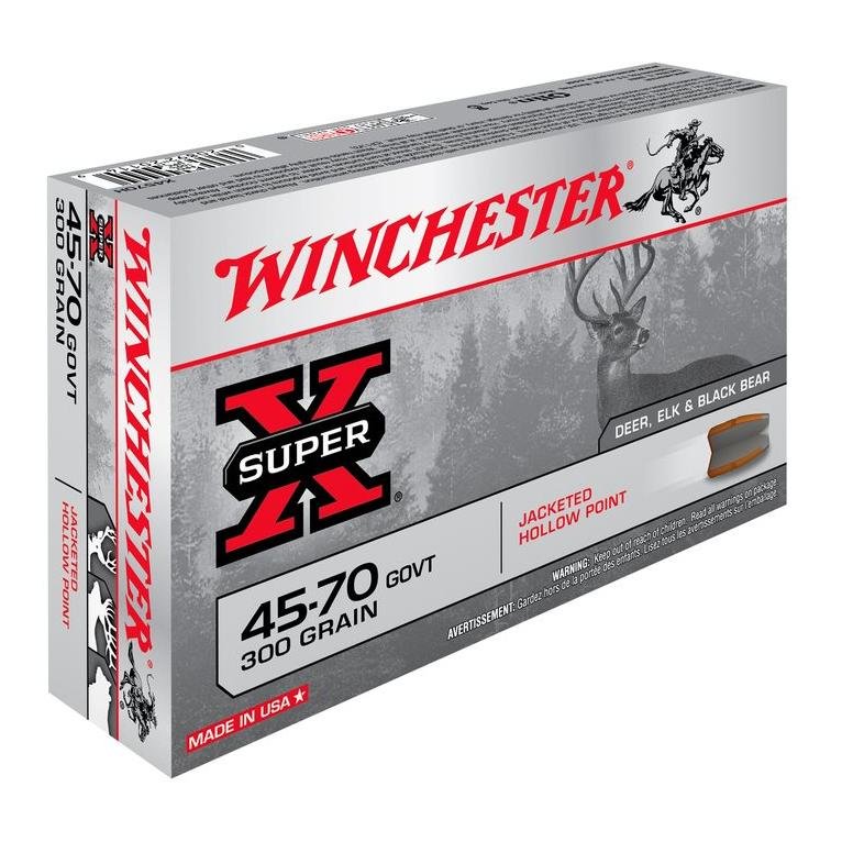 Winchester 45-70 gVT JHP 300 gr 20 st/ask