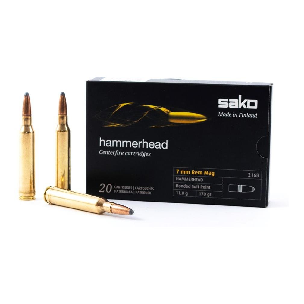 Hammerhead 7 mm Rem Mag 11 g/170 gr 10 st/ask
