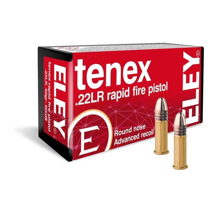 Tenex Rapid Fire Pistol Round Nose 50 st/ask