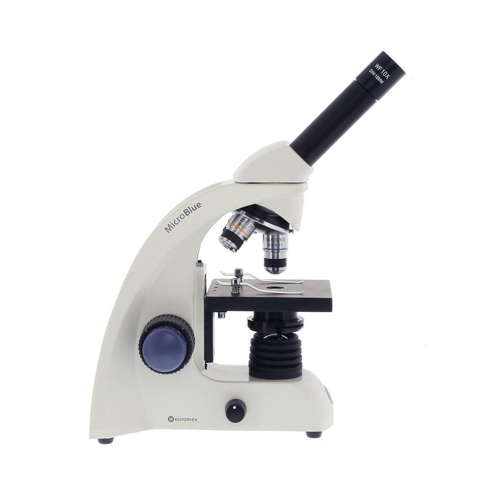 Micro Blue klassrumsmikroskop 40,100 400 och 600x