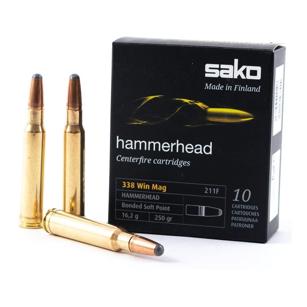 Hammerhead 338 Win Mag 16,2 g/250 gr 10 st/ask