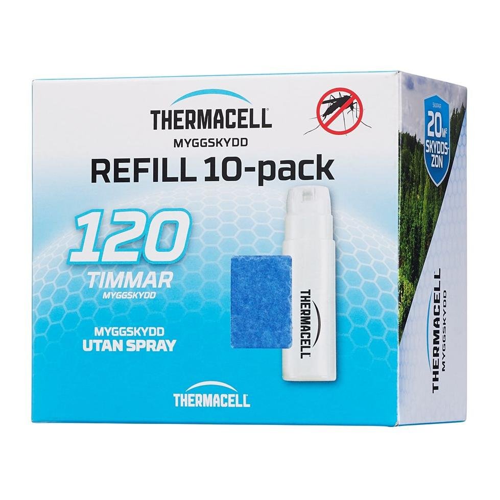 Refill 10-pack 10 gaspatroner/30 mattor