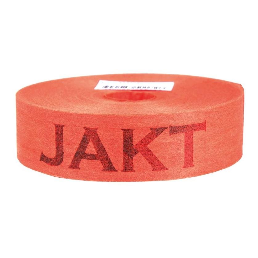 Snitselband jakt. Orange plastband,30 mm x 100 m