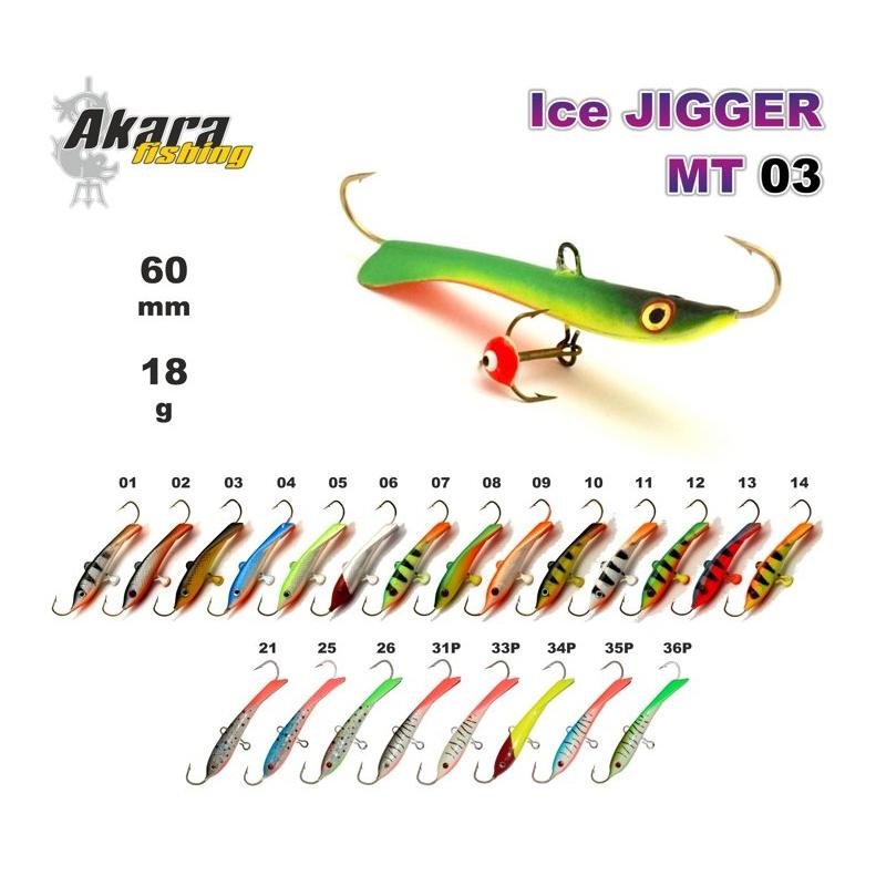 Akara Ice Jigger MT 03 66 mm 24 g