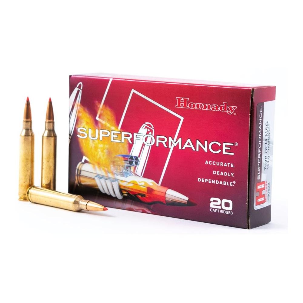 7 mm Rem Magnum Superperformance 154 gr Interbond 20 st/ask