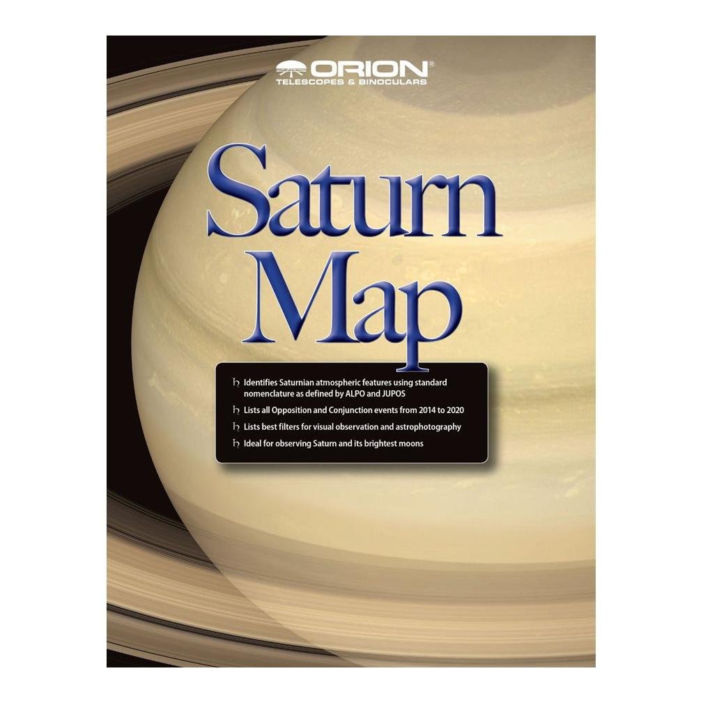 Saturn Map & Observing Guide