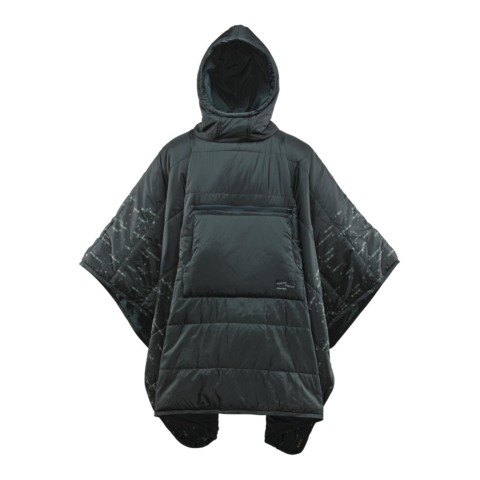 Läs mer om Honcho Poncho Black Forest Print