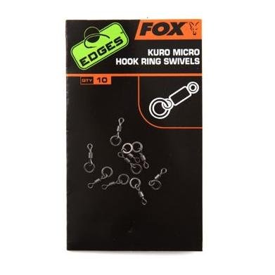 Fox Rage Edges Kuro Micro Hook Ring Swivel