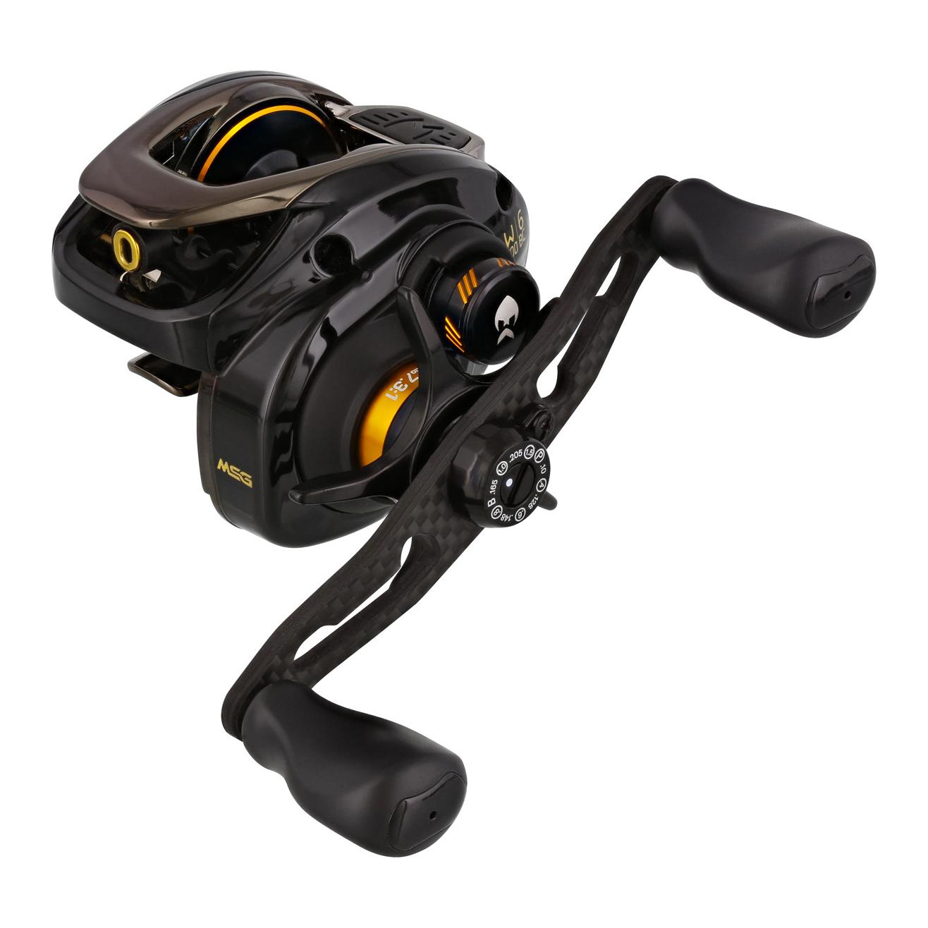 Läs mer om W6 Baitcasting Reels Stealth Gold 10+1BB